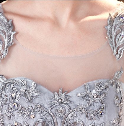 silver quinceanera dresses 1293-003