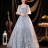 silver quinceanera dresses 1293-005