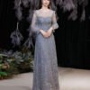 blue sparkly dress 1310-005