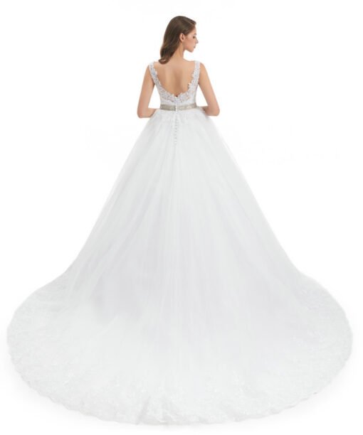 princess ball gown wedding dress 1323-006