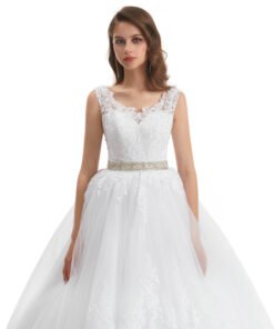 princess ball gown wedding dress 1323-007