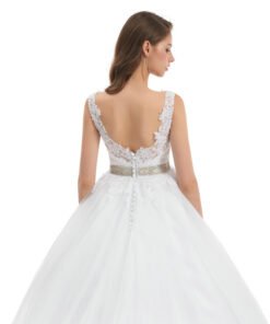 princess ball gown wedding dress 1323-008