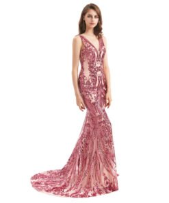 sequin dress long 1315-002