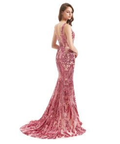 sequin dress long 1315-004