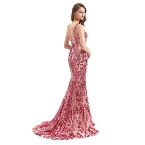 sequin dress long 1315-004