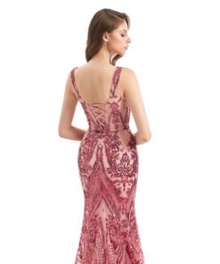 sequin dress long 1315-005