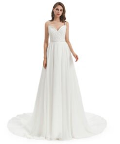 backless wedding dress 1324-001