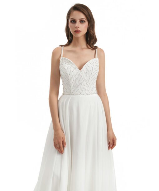 backless wedding dress 1324-007