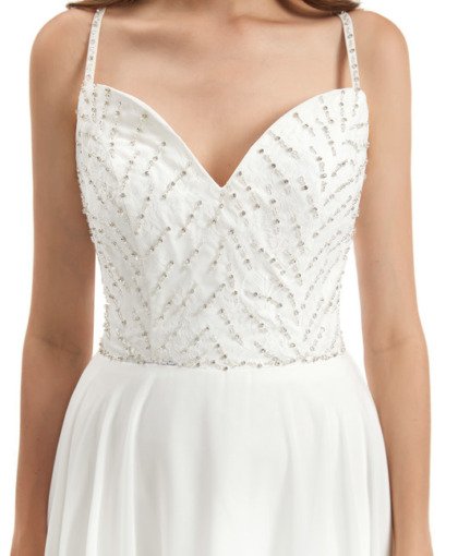 backless wedding dress 1324-009