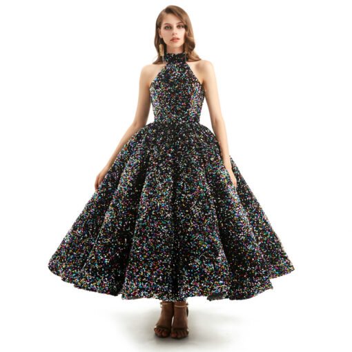 tea length ball gown 1327-003