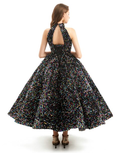 tea length ball gown 1327-005