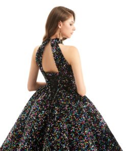 tea length ball gown 1327-007