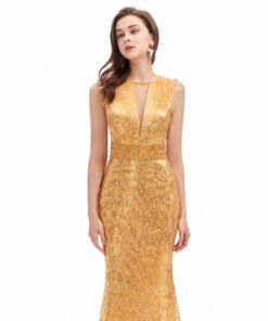gold sequin dress 1333-006