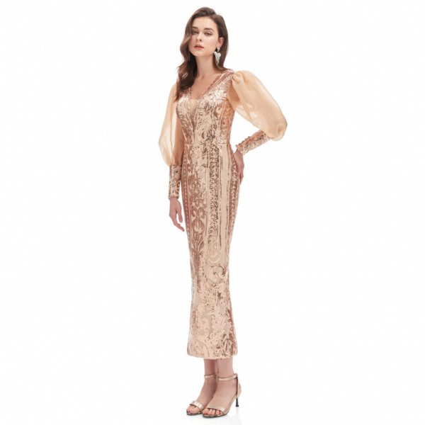 mother of the bride dresses tea length 1330-004