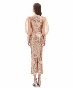 mother of the bride dresses tea length 1330-005