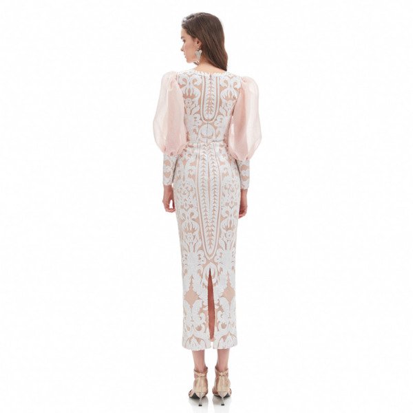 Mother Of The Bride Dresses Tea Length Champagne Burgundy White Green - Image 11