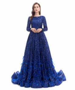 sequin prom dress 1334-004