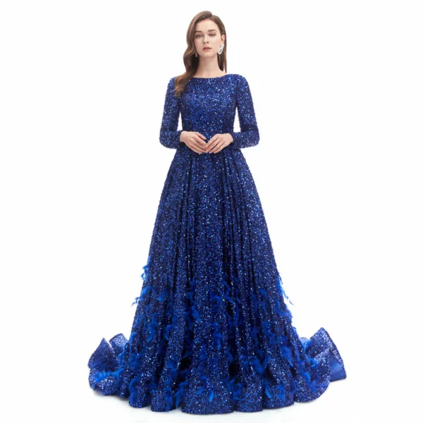 sequin prom dress 1334-004
