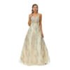 champagne wedding guest dress 1367-004