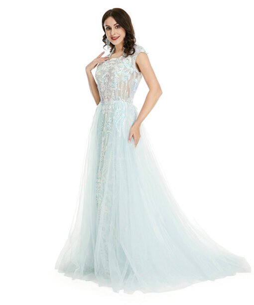 light blue prom dress 1356-003