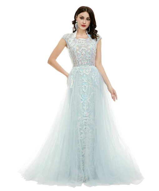 light blue prom dress 1356-005
