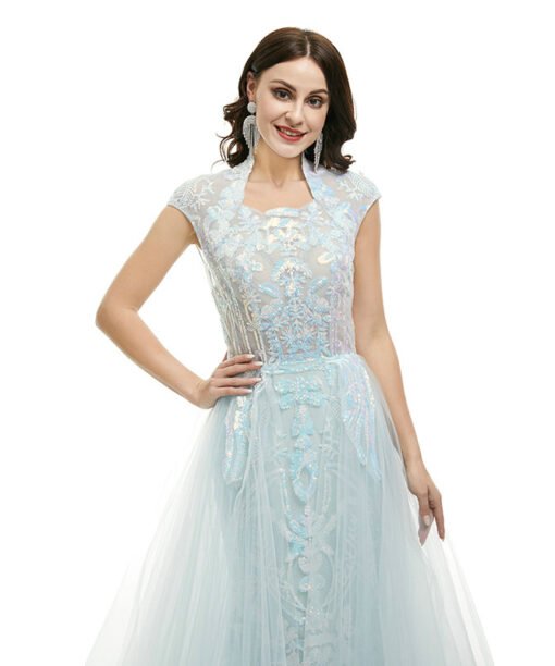 light blue prom dress 1356-006