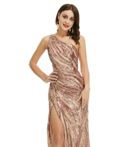 rose gold prom dress 1355-007