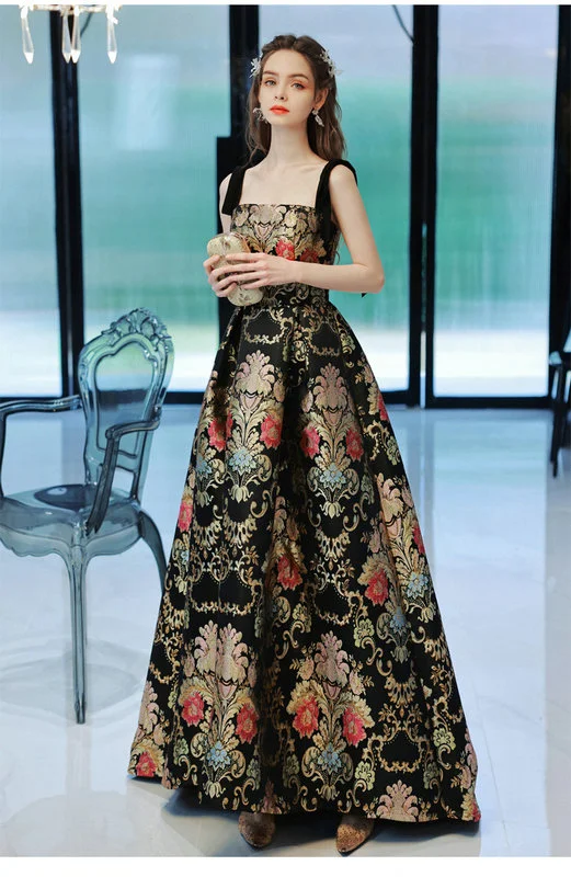 floral print evening gowns 1380-002