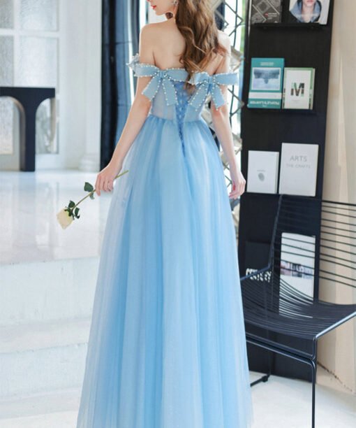 sky blue prom dress 1378-004