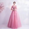 hot pink prom dress 1399-003