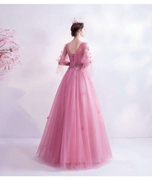 hot pink prom dress 1399-004