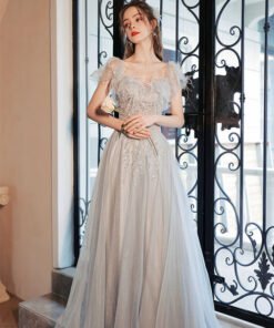 off the shoulder feather dress 1386-007