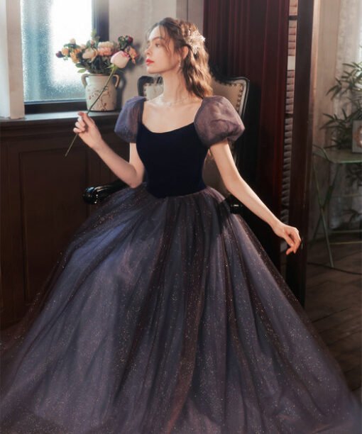 tulle prom dress 1385-003