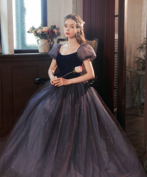 tulle prom dress 1385-005
