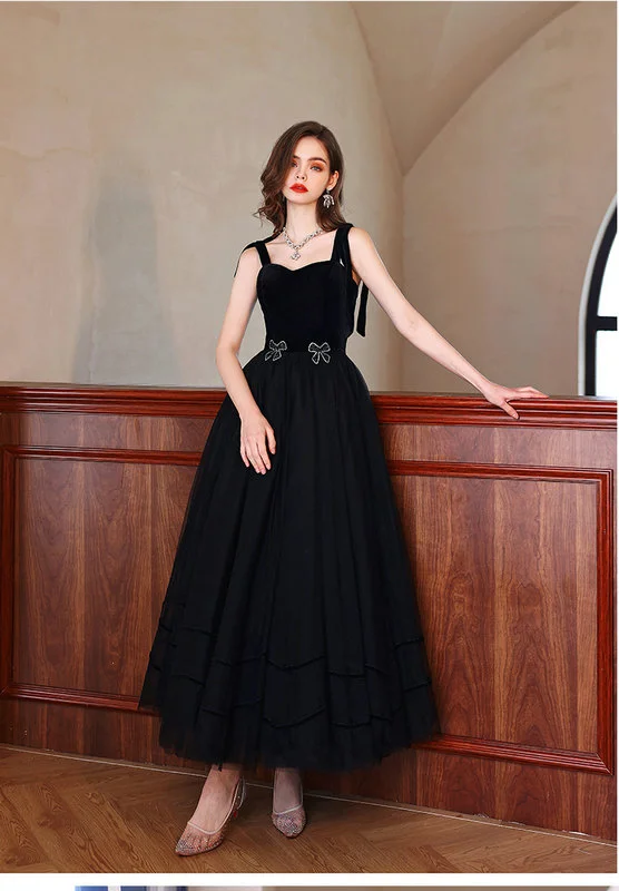 Elegant One Shoulder Ruffles Ankle-Length Evening Dresses — Bridelily