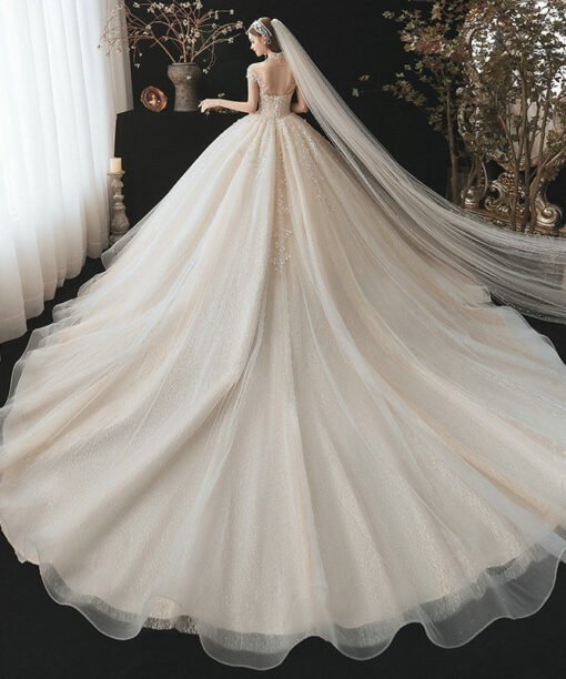 champagne wedding dress 1416-001champagne wedding dress 1416-001
