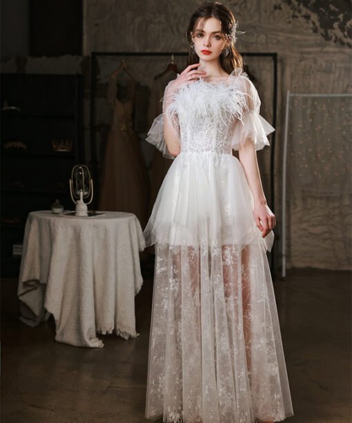 mesh prom dress 1405-002