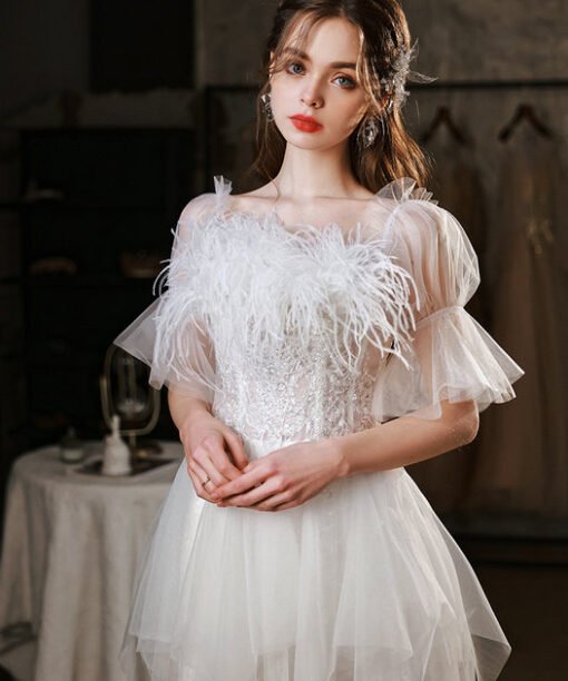 mesh prom dress 1405-005