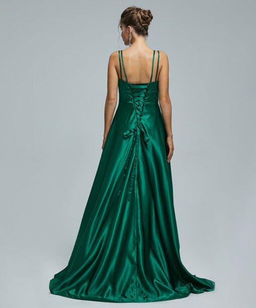 emerald wedding guest dress 1426-001