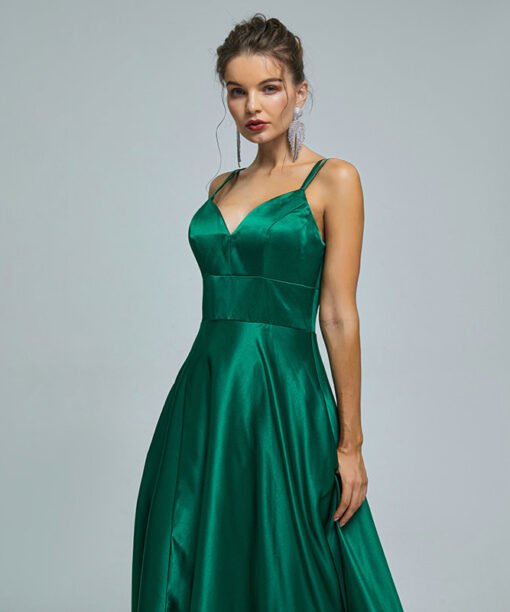 emerald wedding guest dress 1426-002