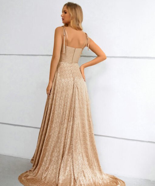 high slit gown 1429-001