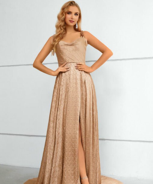 high slit gown 1429-002