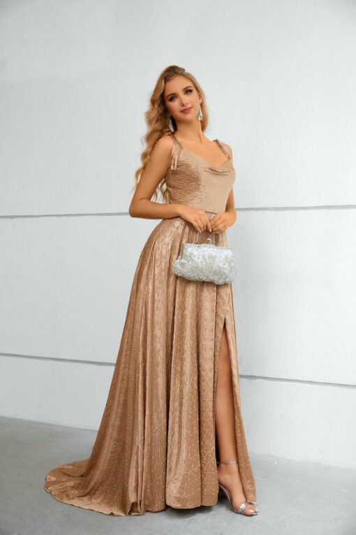 high slit gown 1429-006