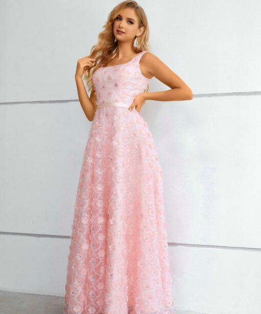 3d flower prom dress 1436-003