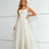beige prom dress 1435-003
