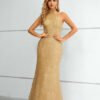 gold mother of the bride dresses 1439-004