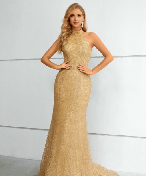 gold mother of the bride dresses 1439-004
