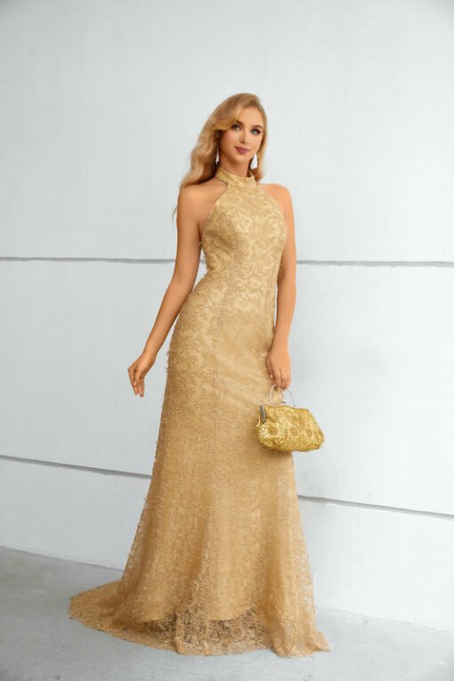 gold mother of the bride dresses 1439-006
