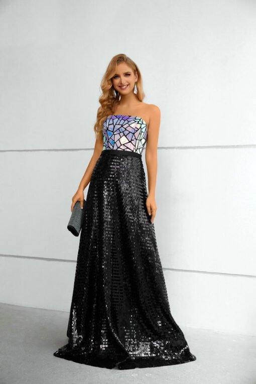 rainbow prom dresses 1440-003