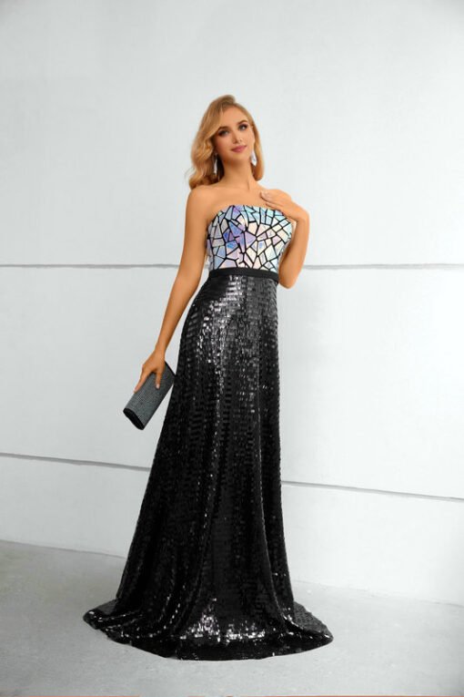 rainbow prom dresses 1440-005